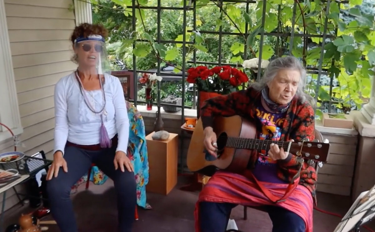 Mary Rose Sings May 31, 2020, with Bella Box